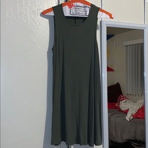 Olive Green Dress
